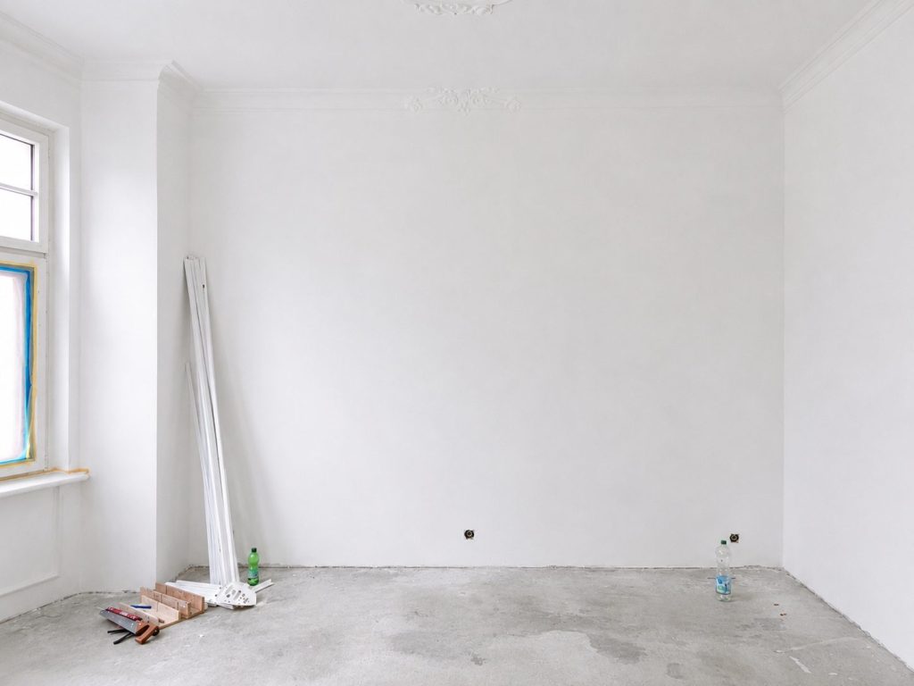 Wohnzimmer — vorher