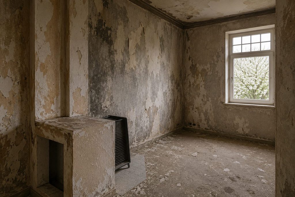Wohnzimmer — vorher